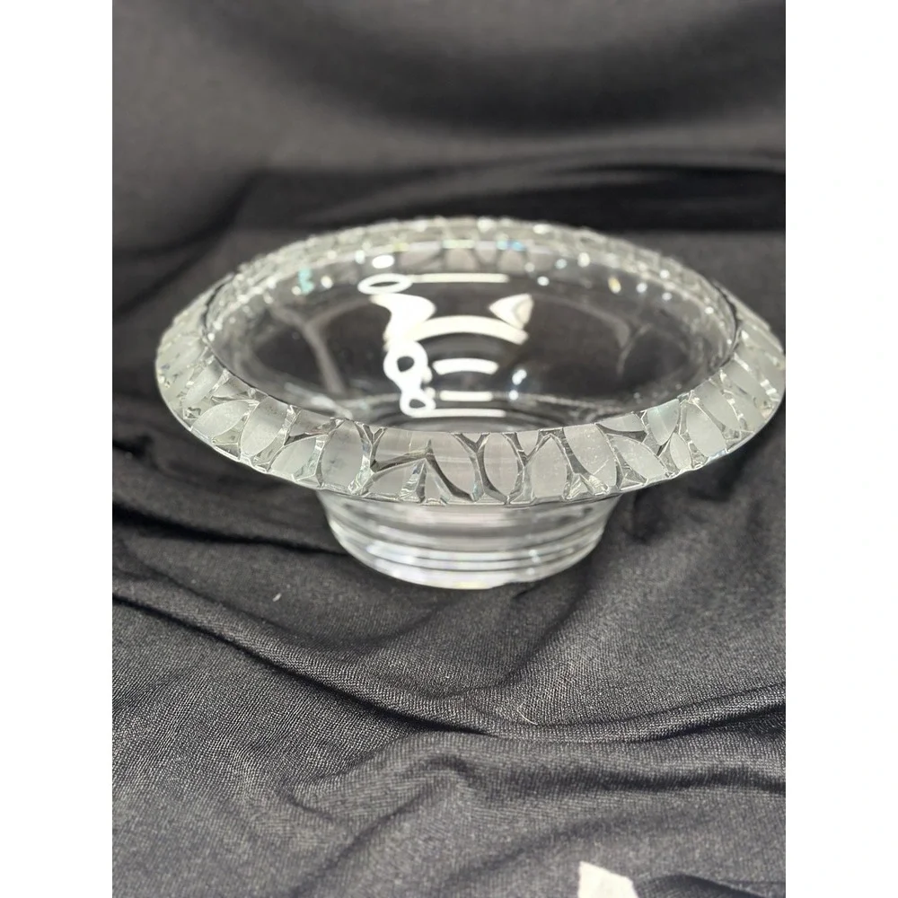 Vintage Round Mikasa Crystal 11